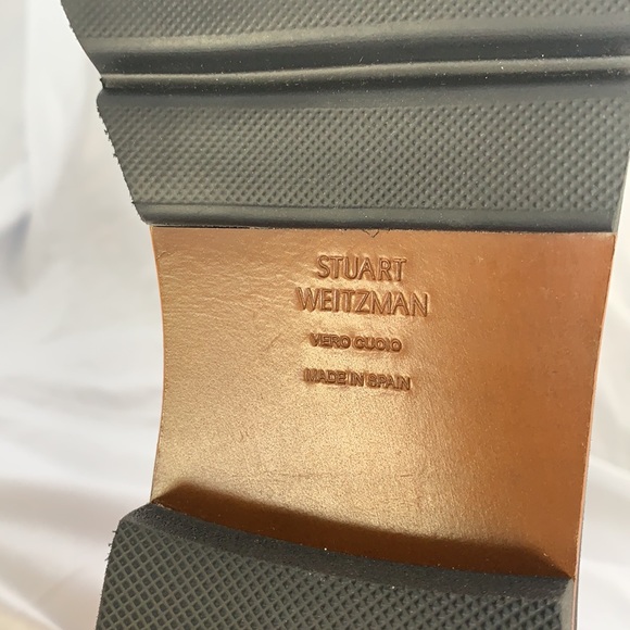 New Stuart Weitzman Metro Patent Leather Oxford 6M - Picture 8 of 9